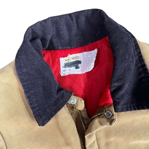 🔥Vintage Key Imperial Insulated Coveralls outdoor workwear chore coat youth 14 - Picture 3 of 10